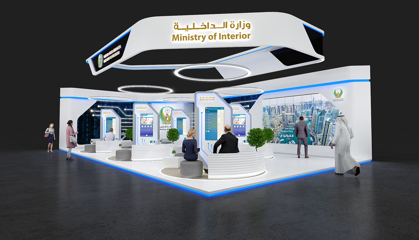 國(guó)外展臺(tái)設(shè)計(jì)方案